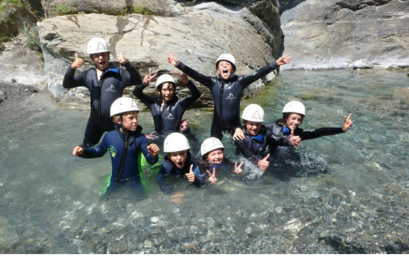 canyon du couleau conditions en canyoning